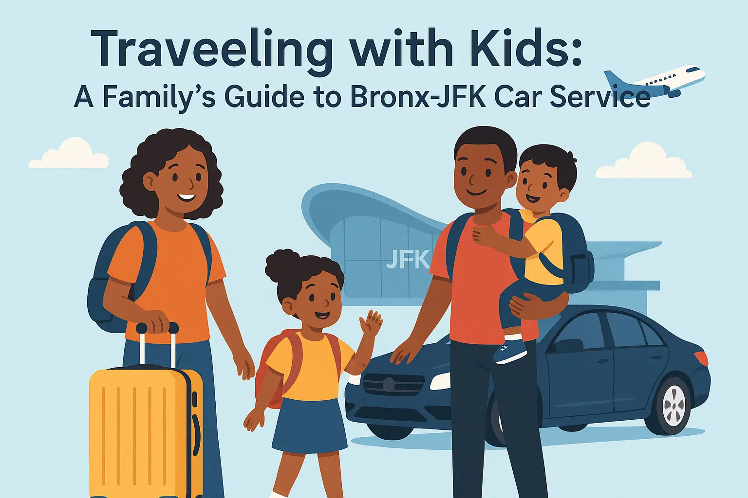 family travel from JFK to the Bronx