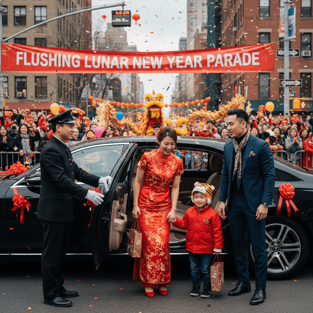 Car Service Flushing Lunar New Year Parade