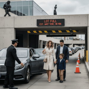 Car Service Museum parking stress