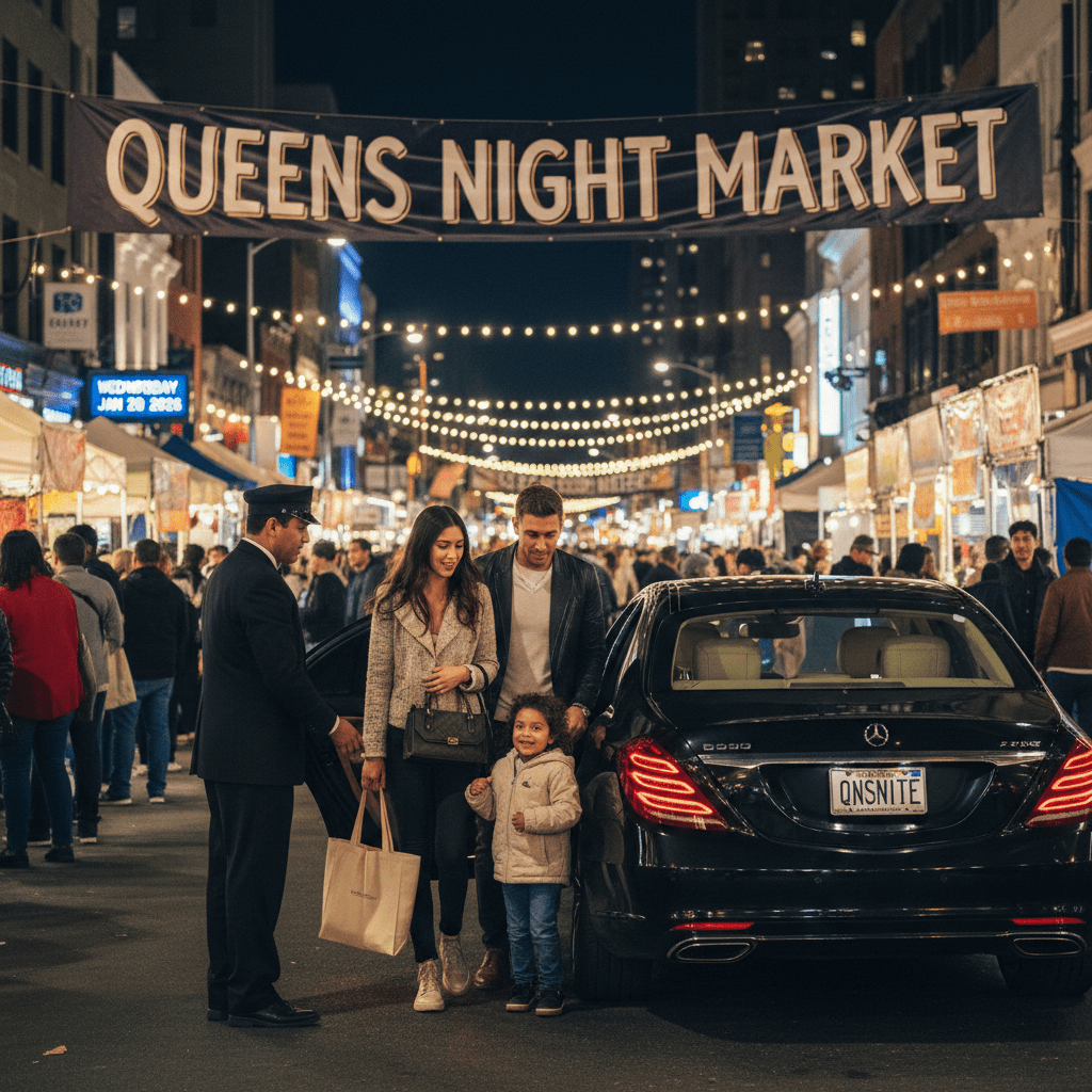 Car Service Queens Night Market
