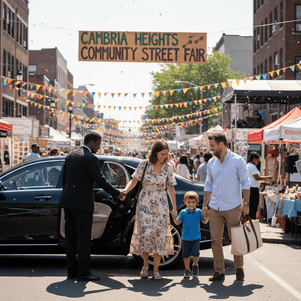 Car Service Cambria Heights Community Street Fair