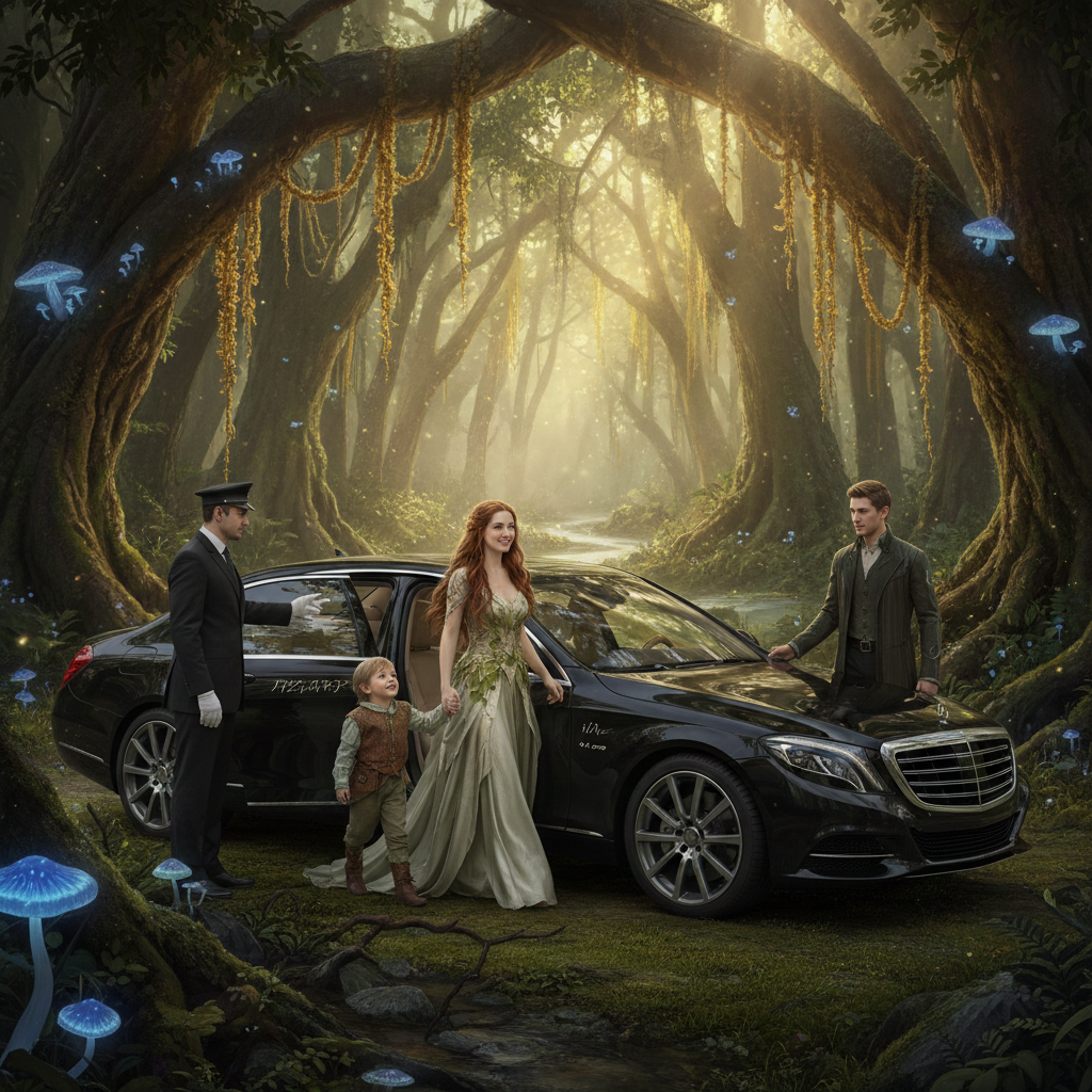 Car Service Fantasy Forest