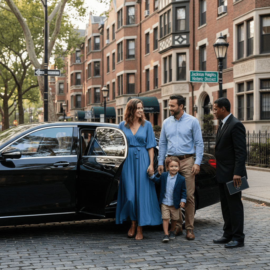 Car Service Jackson Heights Historic District