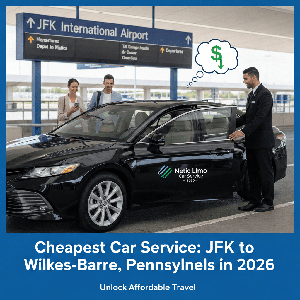Cheapest Car Service from JFK to Wilkes-Barre, Pennsylvania Hotels in 2026