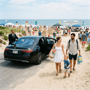 Car Service Amagansett Sand Castle Contest. 