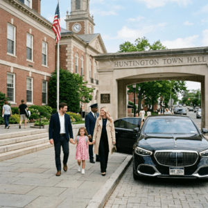 Car Service Huntington Town Hall.