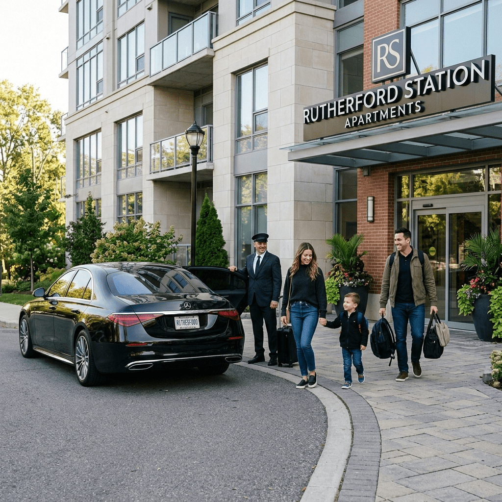 Car Service Rutherford Station Apartments