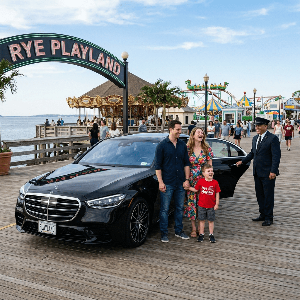 Car Service Rye Playland Boardwalk