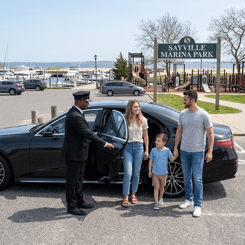 Car Service Sayville Marina Park
