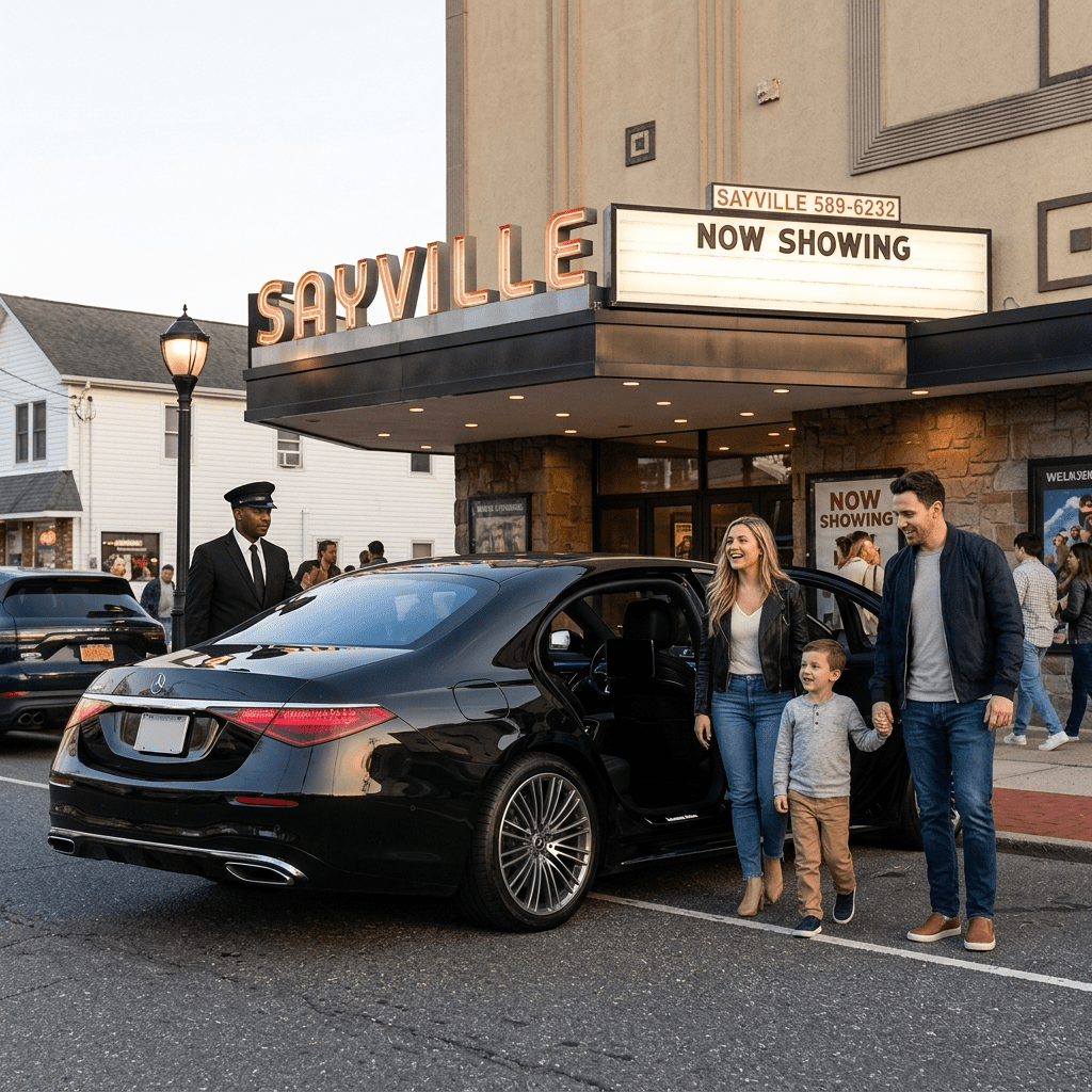 Car Service Sayville Movie Theater