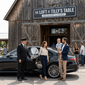Car Service The Loft at Tilly's Table