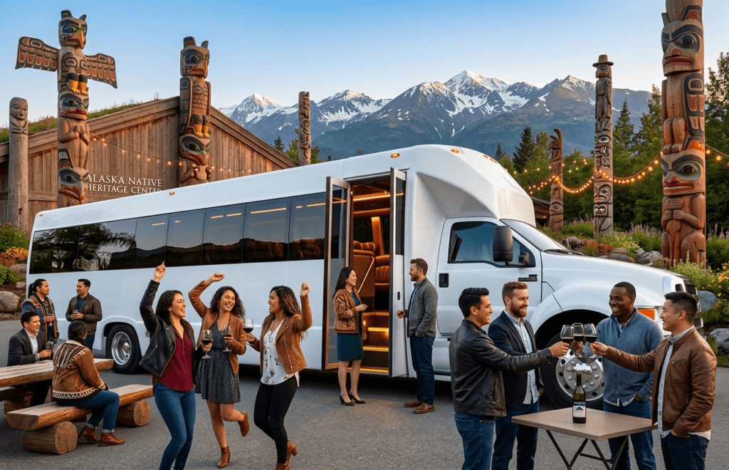 Party Bus Alaska Native Heritage Center