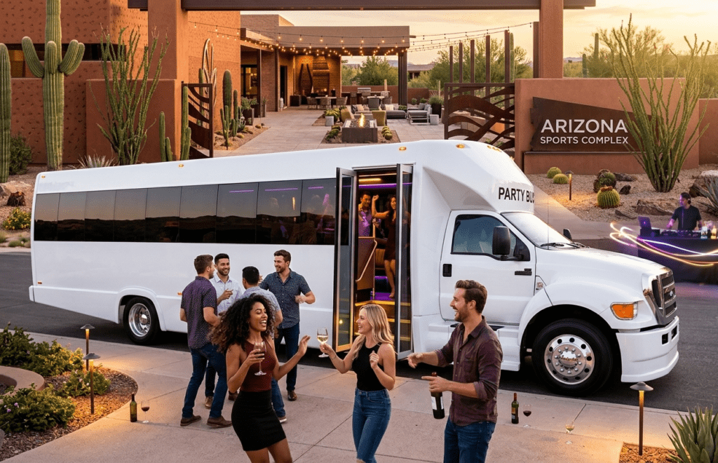 Party Bus Arizona Sports Complex