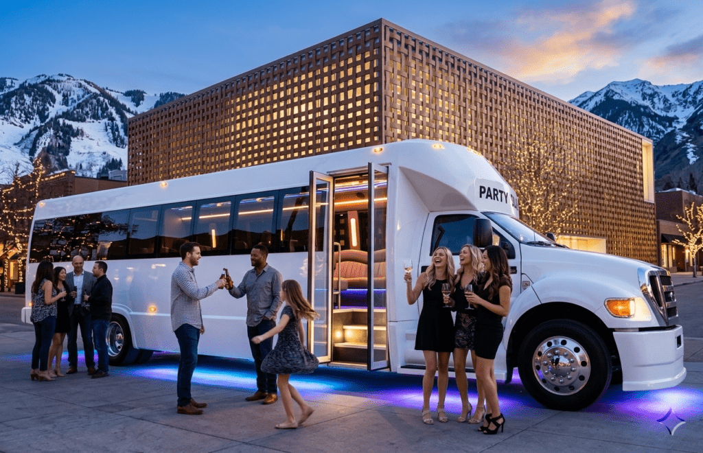 Party Bus Aspen Art Museum