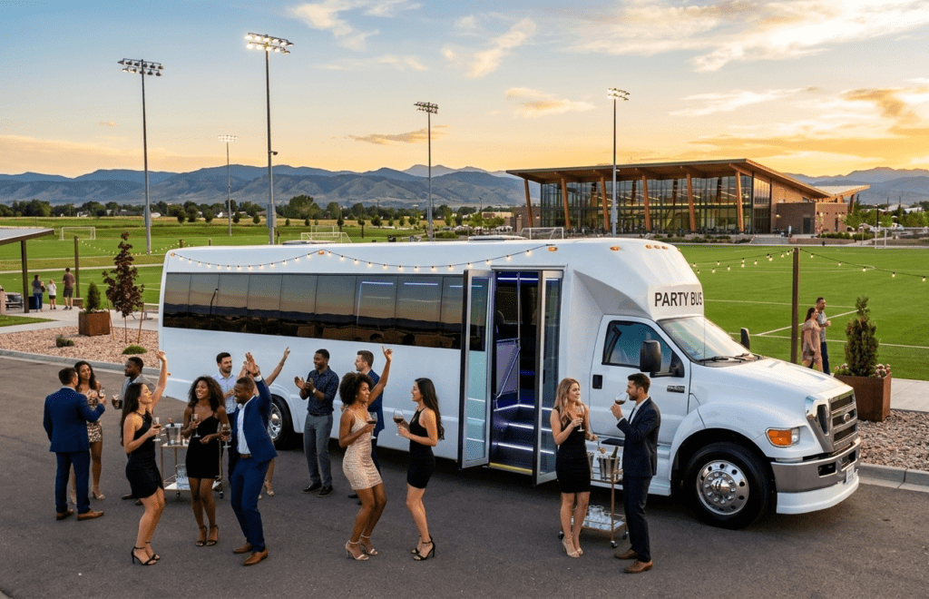 Party Bus Aurora Sports Park