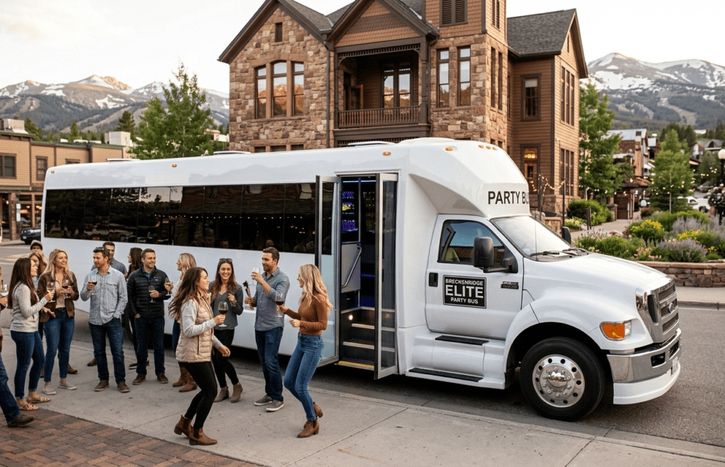 Party Bus Breckenridge Town Hall