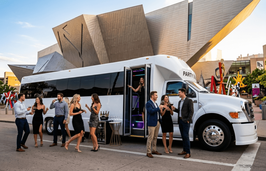 Party Bus Denver Art Museum