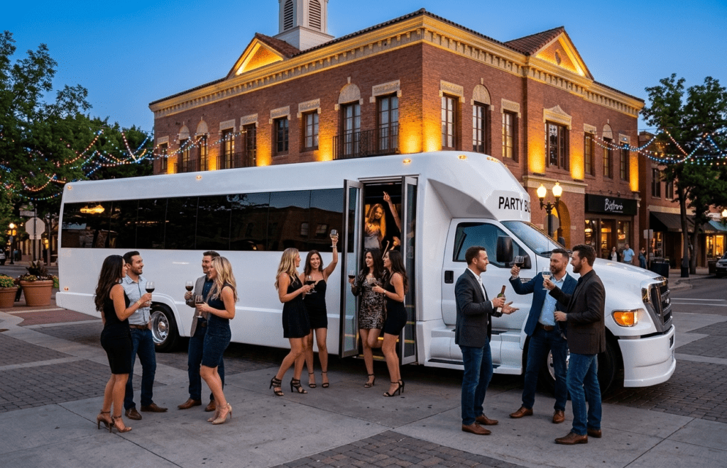 Party Bus Fort Collins City Hall