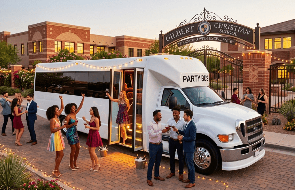Party Bus Gilbert Christian School
