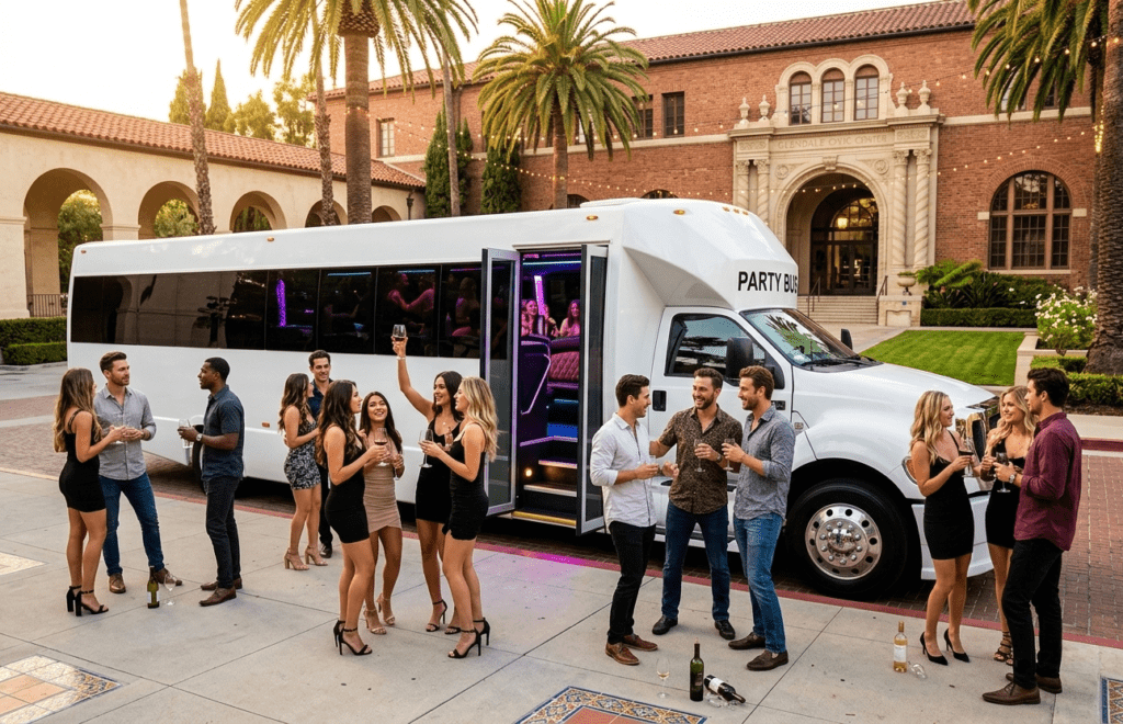 Party Bus Glendale Civic Center