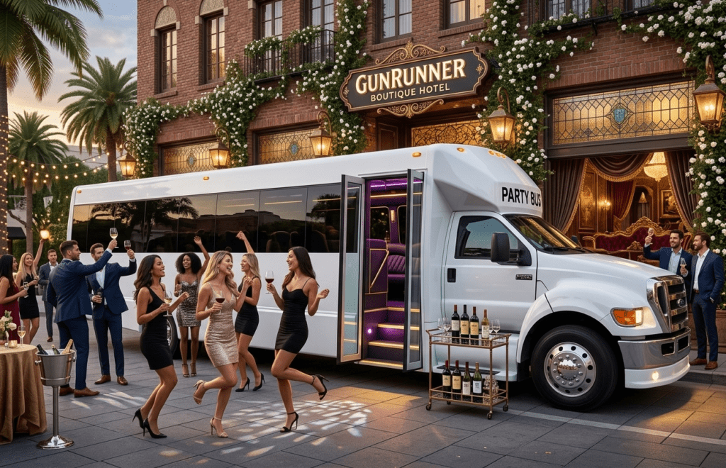 Party Bus GunRunner Boutique Hotel