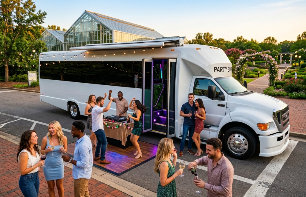 Party Bus Huntsville Botanical Garden
