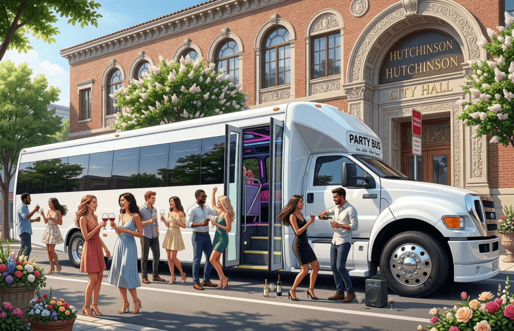 Party Bus Hutchinson City Hall