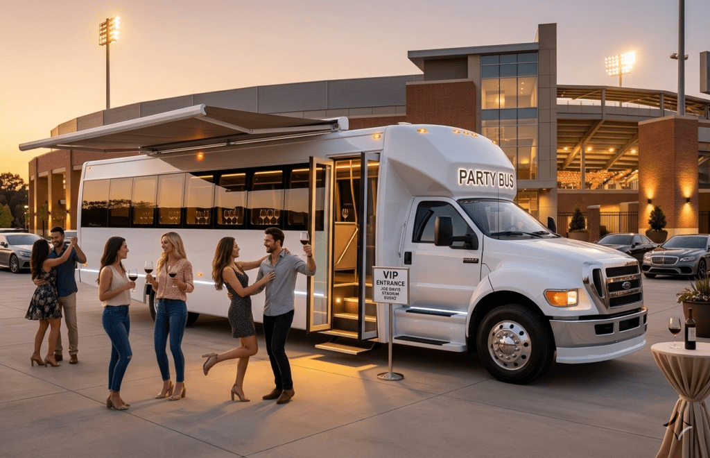Party Bus Joe Davis Stadium