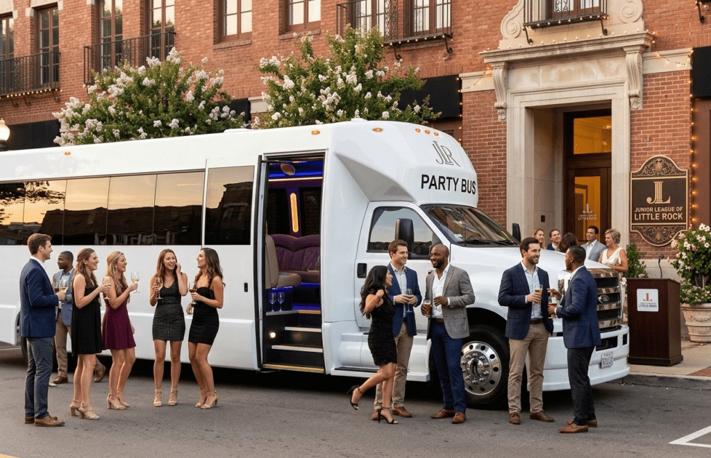 Party Bus Junior League of Little Rock