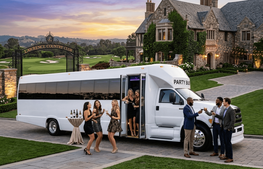 Party Bus Lawrence Country Club
