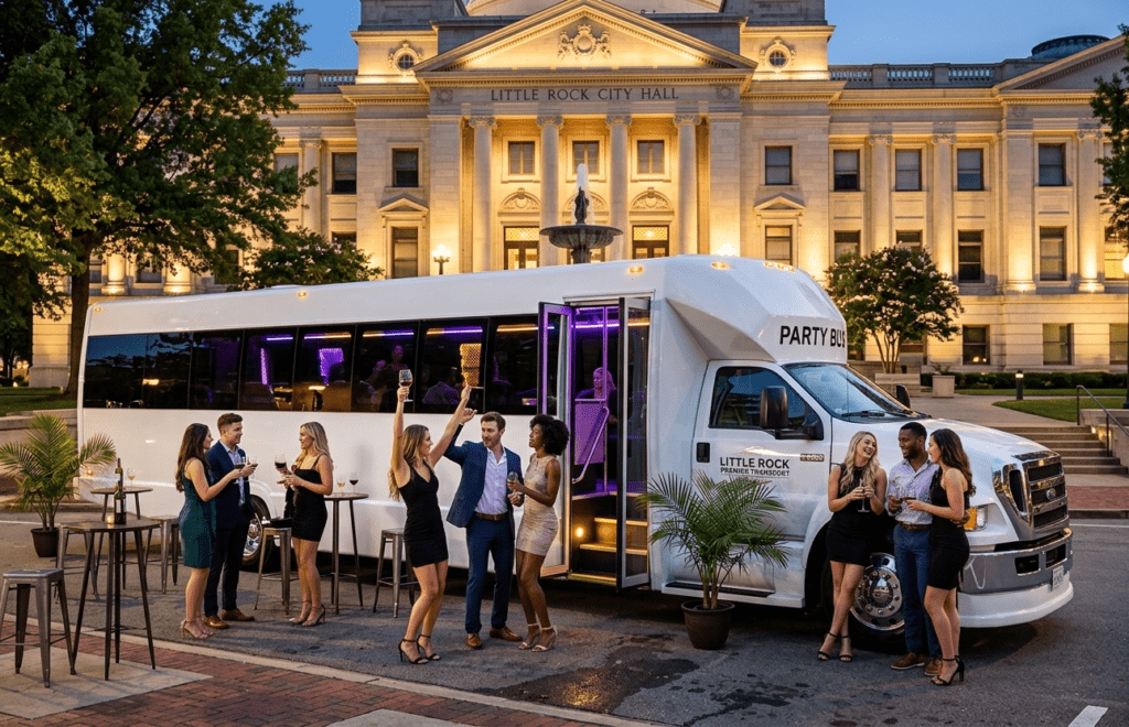 Party Bus Little Rock City Hall