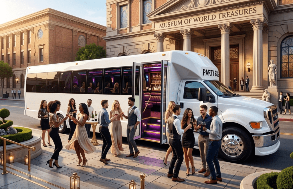 Party Bus Museum of World Treasures