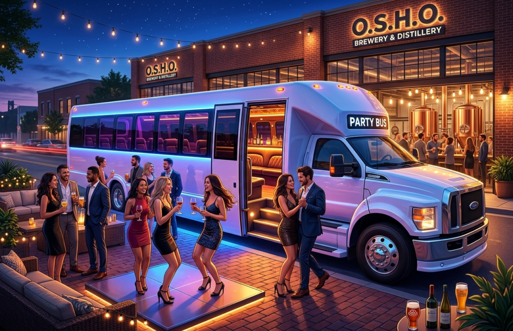 Party Bus O.S.H.O. Brewery