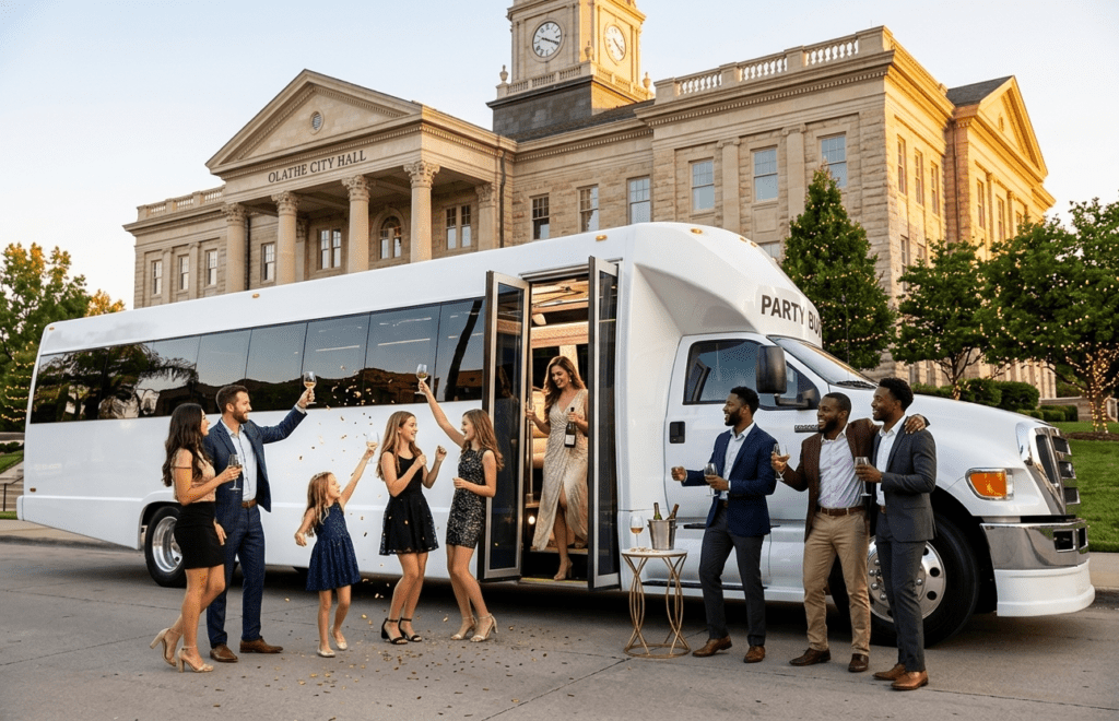 Party Bus Olathe City Hall