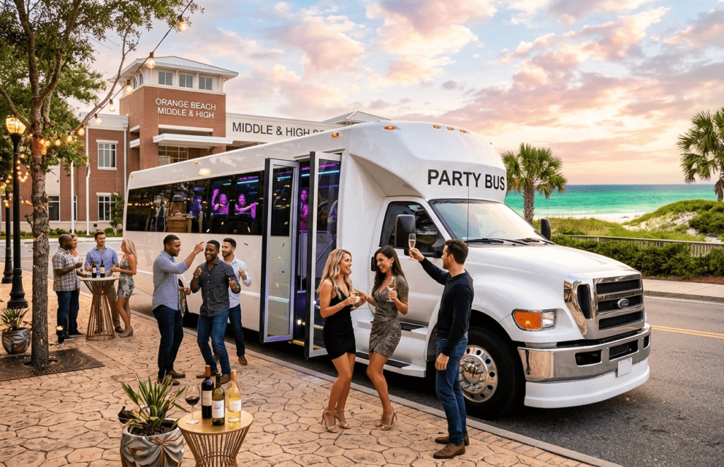 Party Bus Orange Beach Middle & High