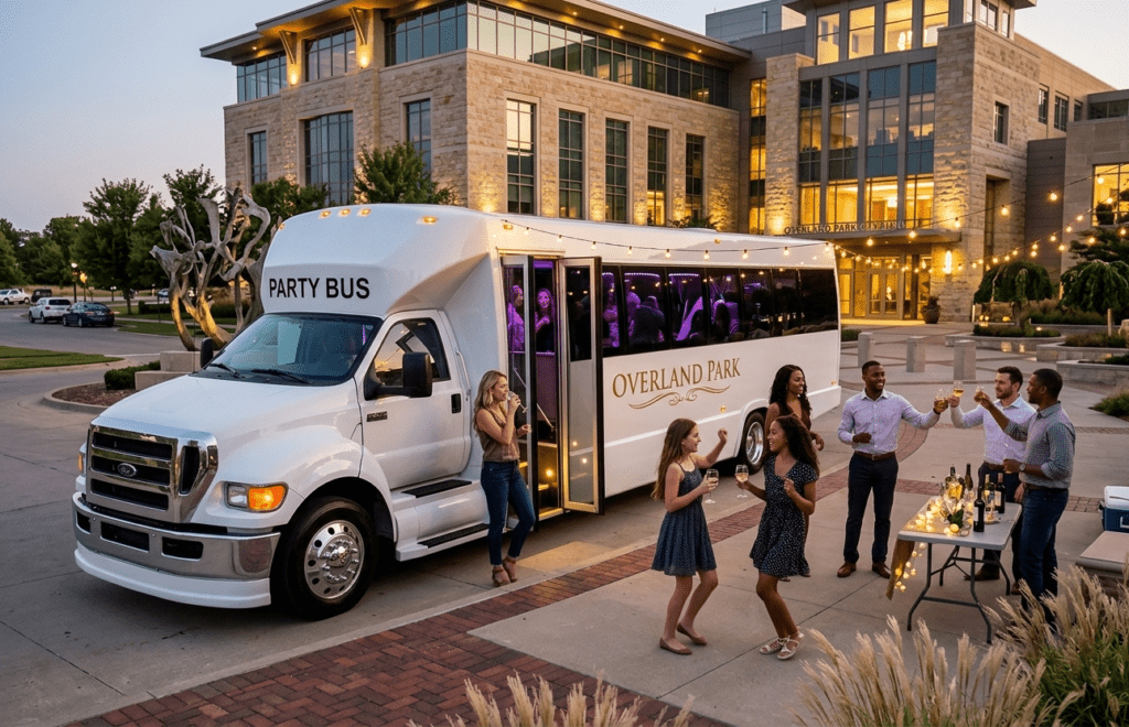 Party Bus Overland Park City Hall