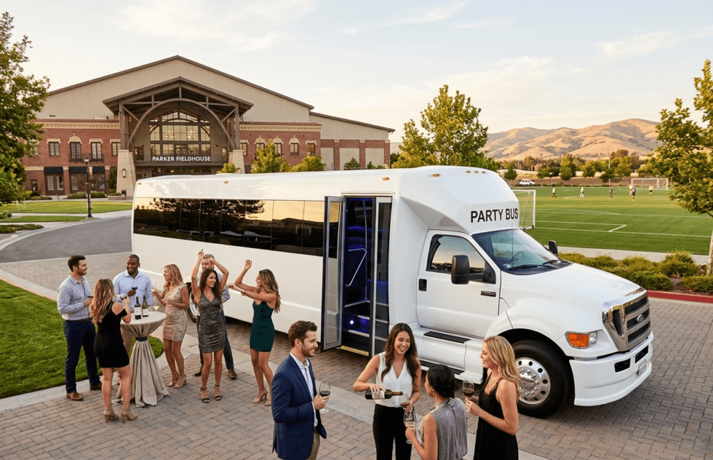 Party Bus Parker Fieldhouse