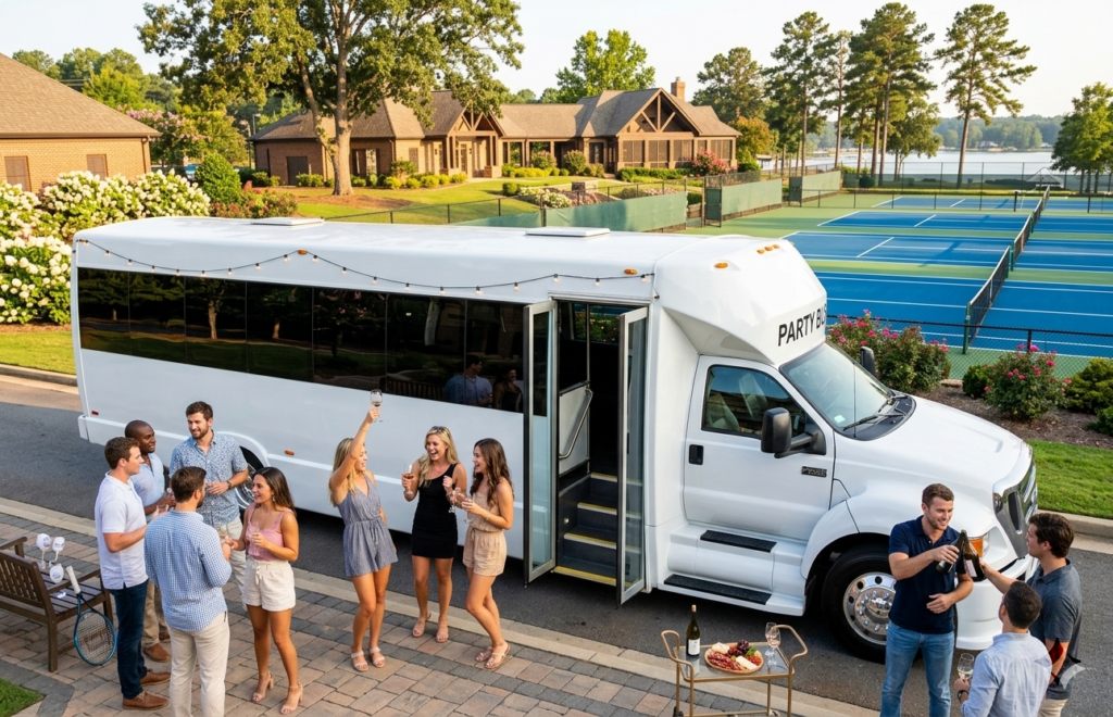 Party Bus Pell City Tennis Center