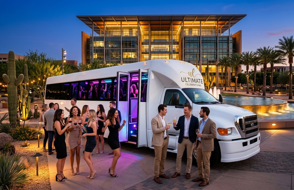 Party Bus Phoenix City Hall