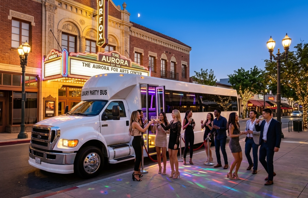 Party Bus The Aurora Fox Arts Center