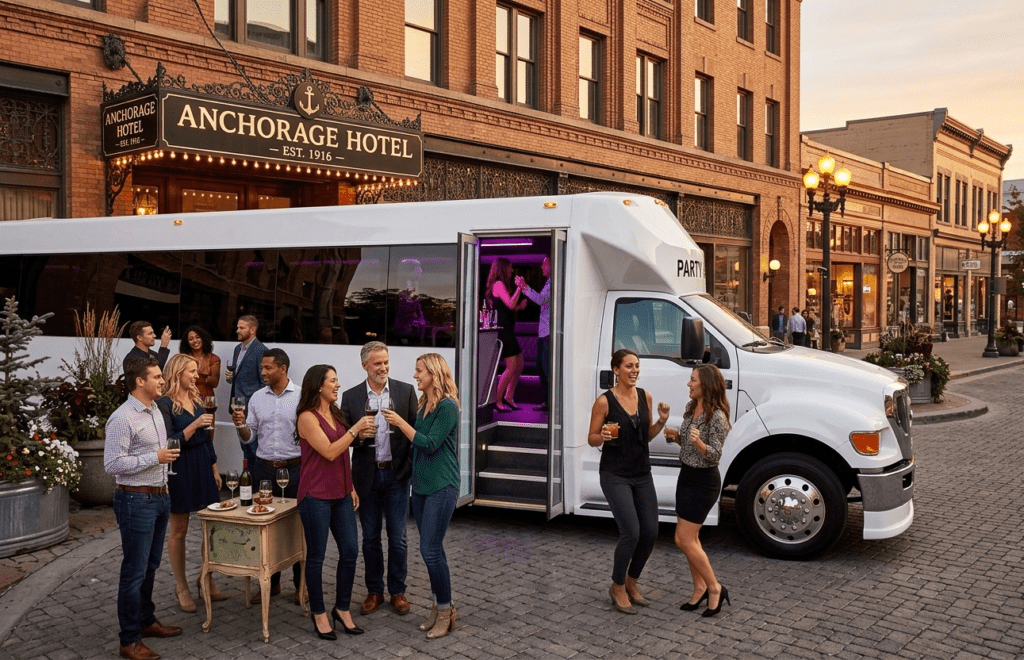Party Bus The Historic Anchorage Hotel