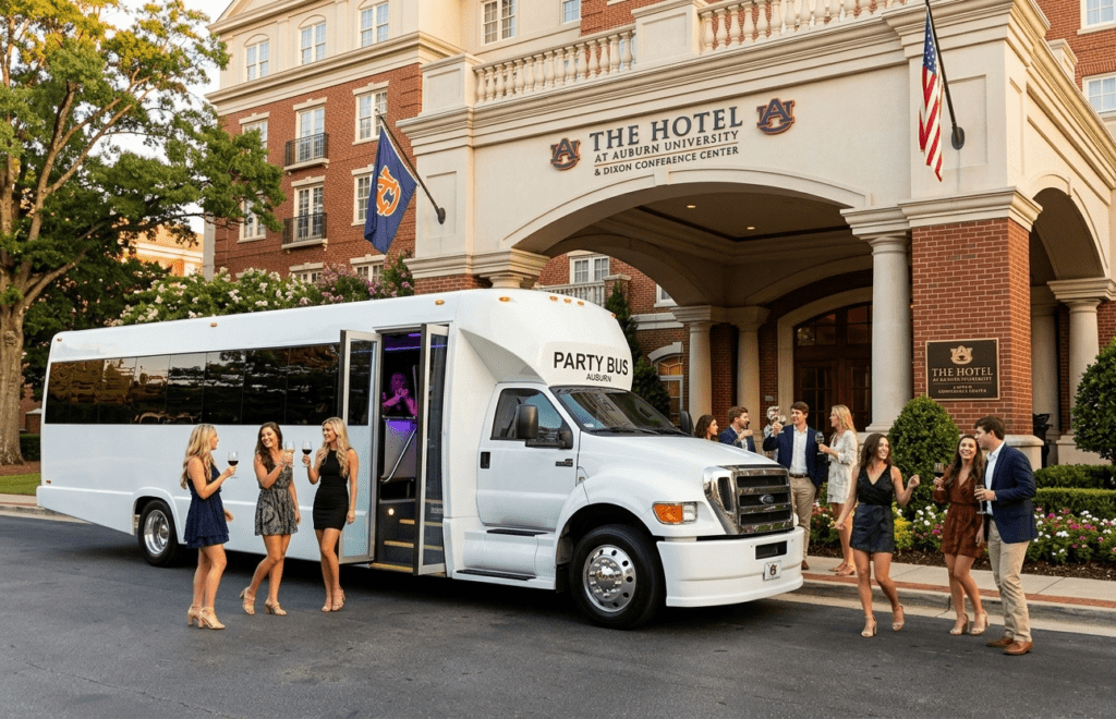 Party Bus The Hotel at Auburn University