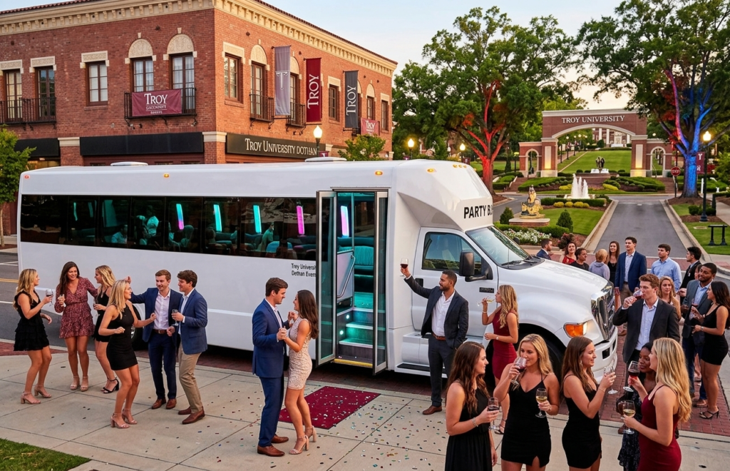 Party Bus Troy University Dothan
