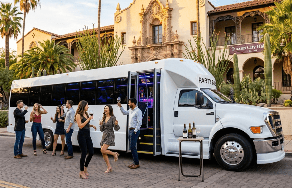 Party Bus Tucson City Hall