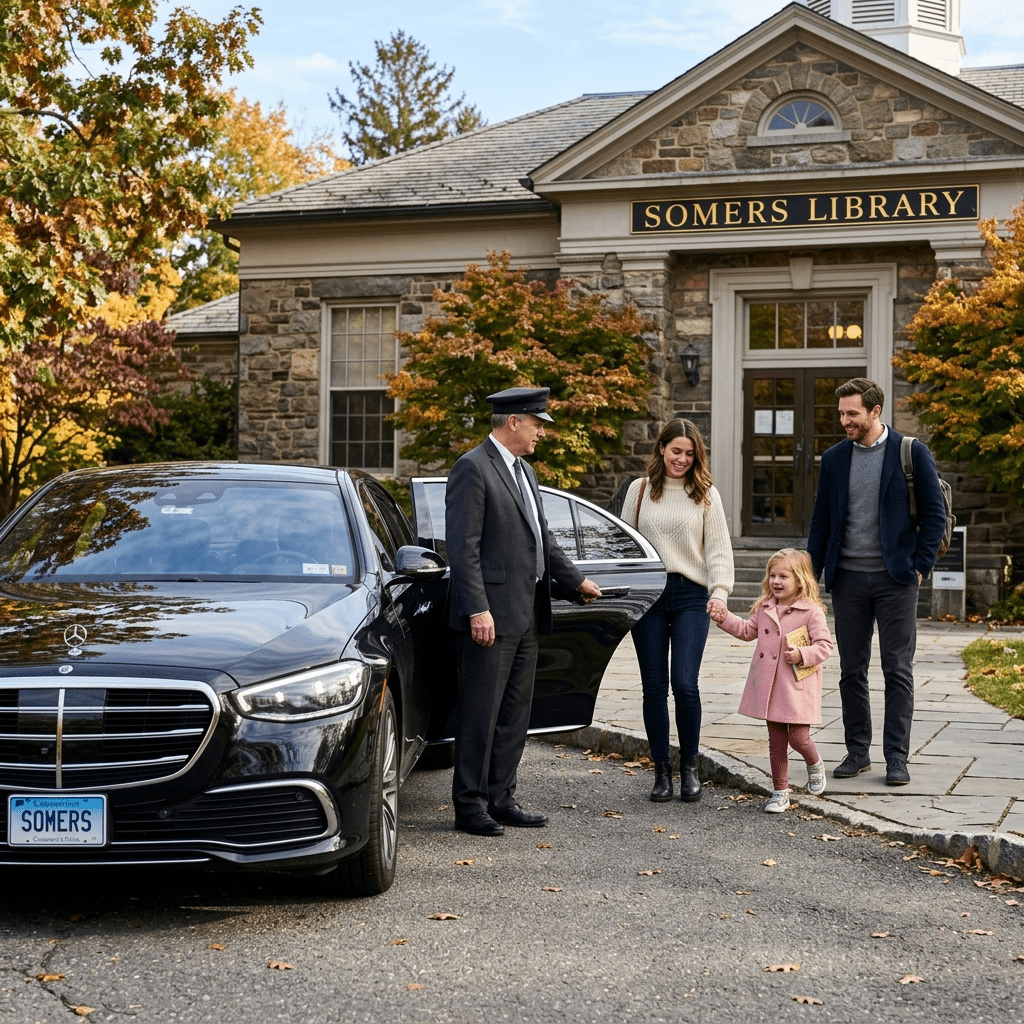 Car service Somers Library