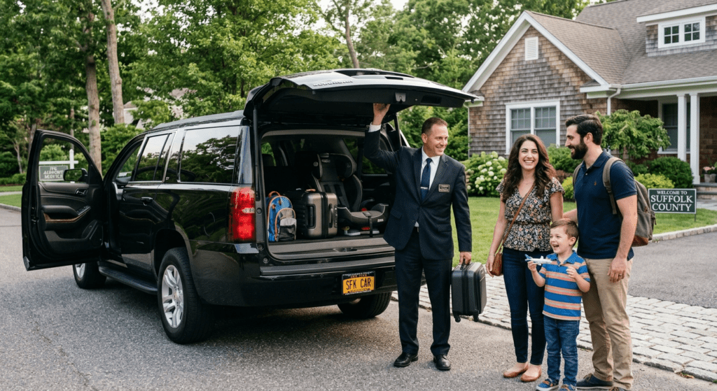 Cheapest Car Service from JFK to Suffolk County, NY for Families