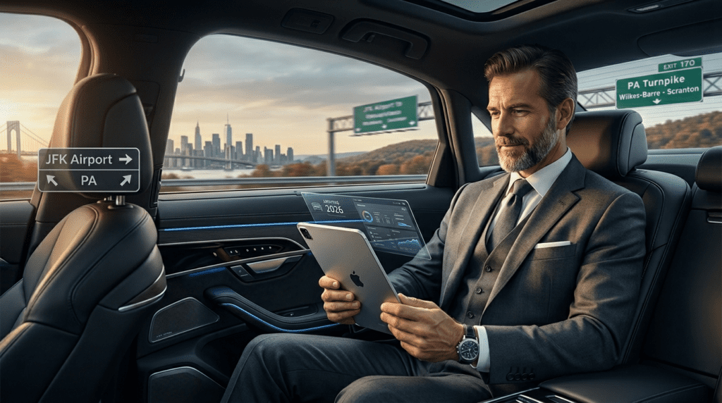 The Executive’s Guide (2026): Premium Car Service from JFK to Wilkes-Barre, PA