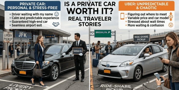 Private Car vs Uber from JFK to Brooklyn