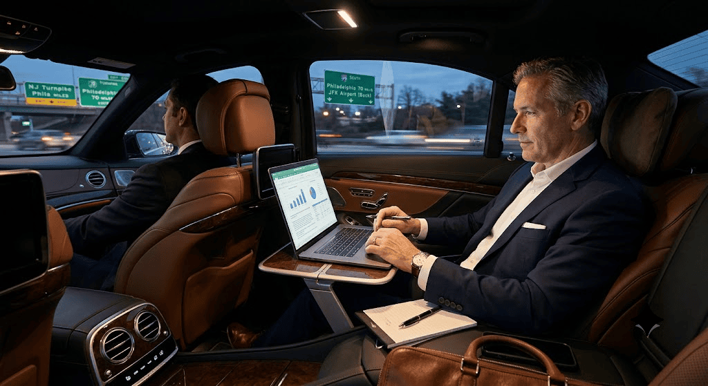 Why Executives Choose Chauffeur Service from JFK to Philadelphia over Rail